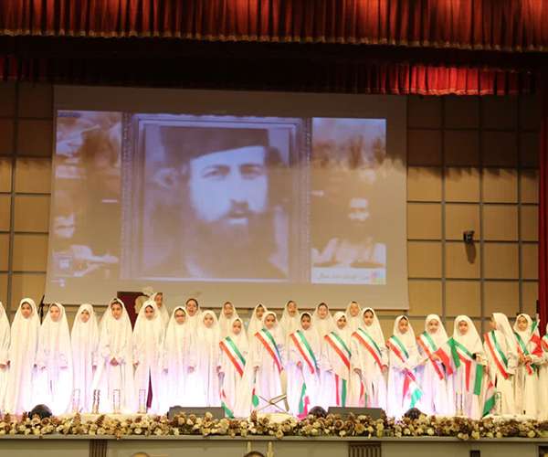 جشن عبادت دبستان دخترانه دوره دوم ناحیه2