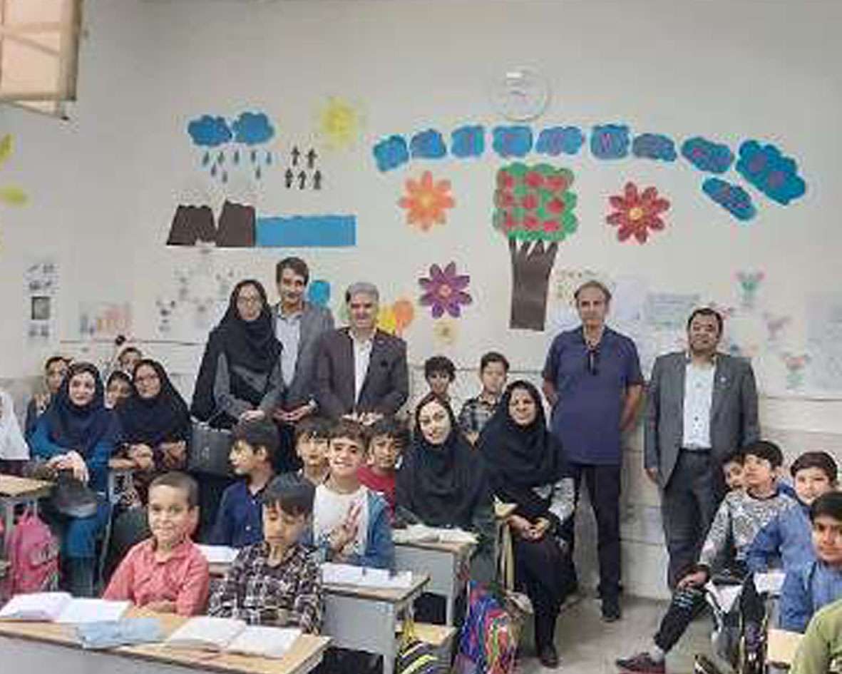 بازدید از مدرسه مهربانی