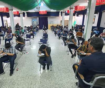 برگزاری امتحان ورودی دبیرستان دوره دوم
