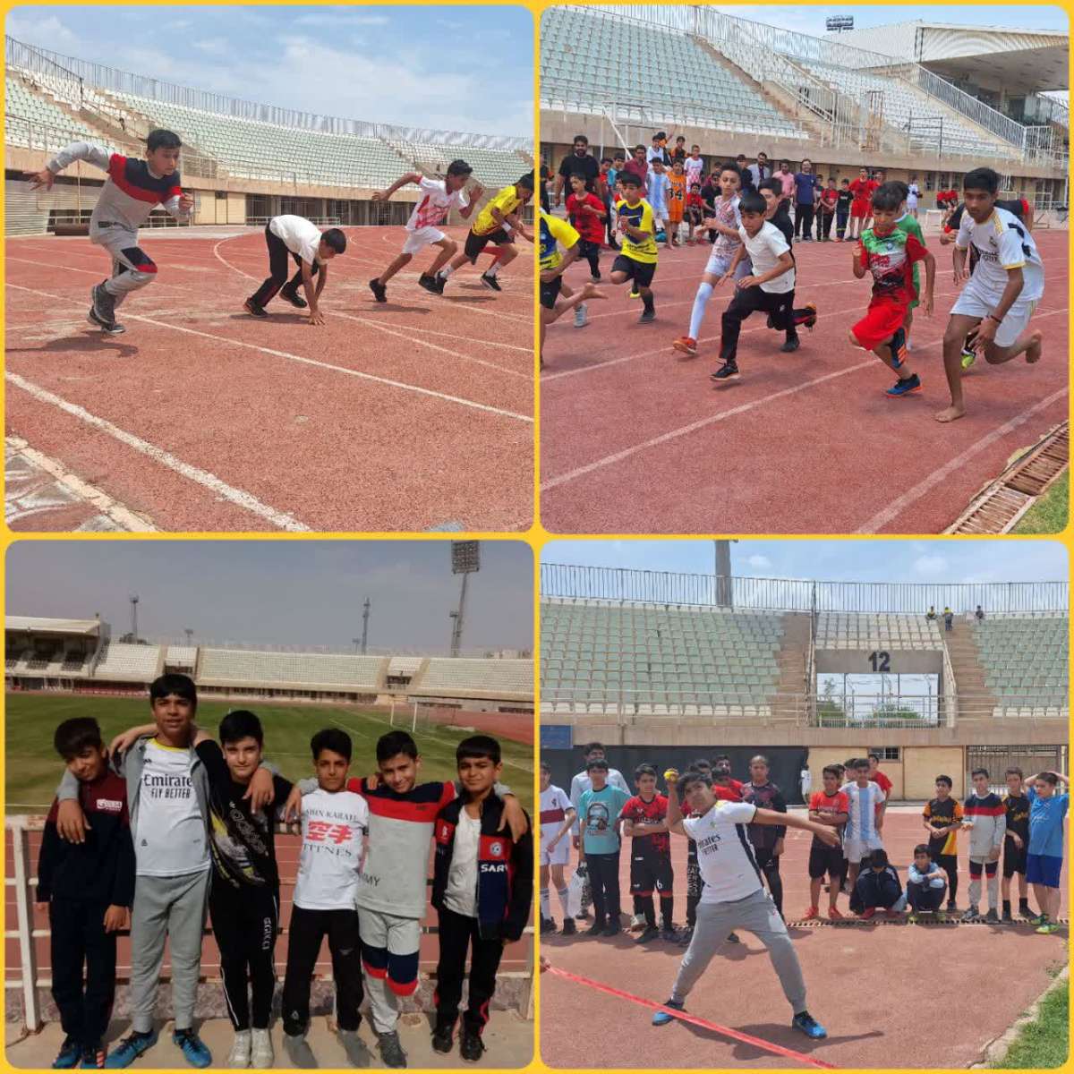 درخشش در مسابقات ورزشی