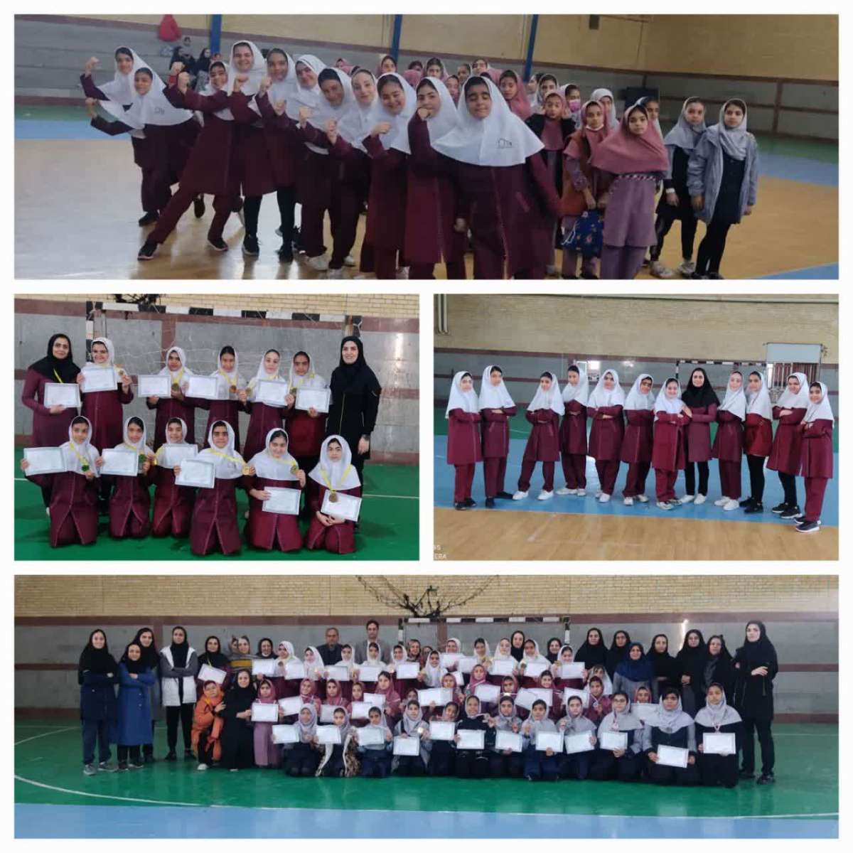 درخشش در مسابقات ورزشی