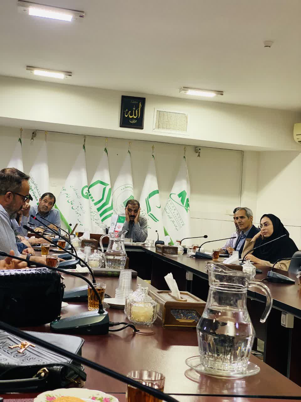 نشست مشترک شورای راهبردی موسسه و رابطین روابط عمومی مدارس