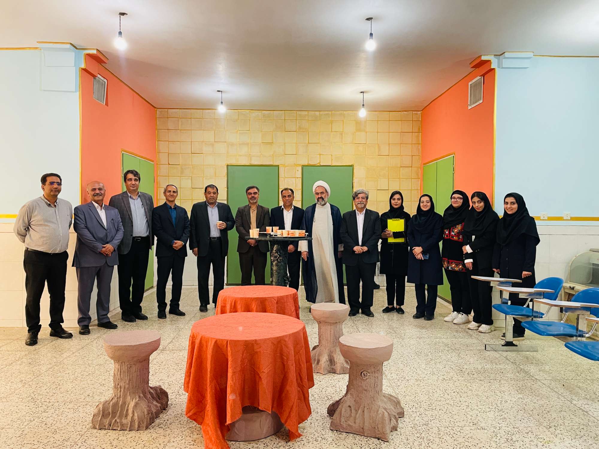 بازدید رئیس اداره فرهنگ و ارشاد اسلامی استان یزد از واحد هنرهای نمایشی مؤسسه فرهنگی هنری جواد یزد